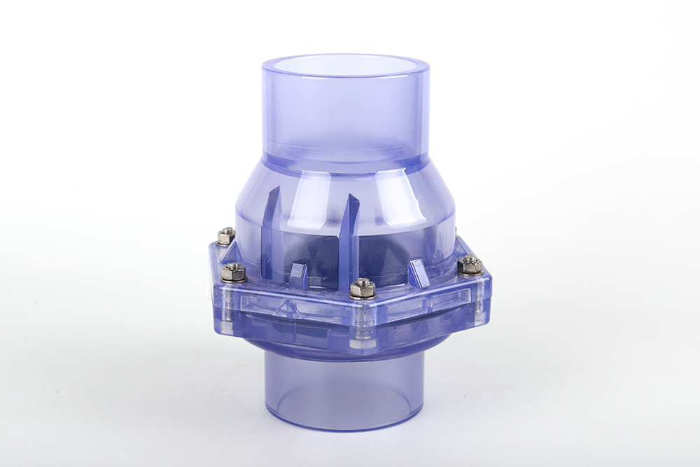 新干透明翻板式止回阀